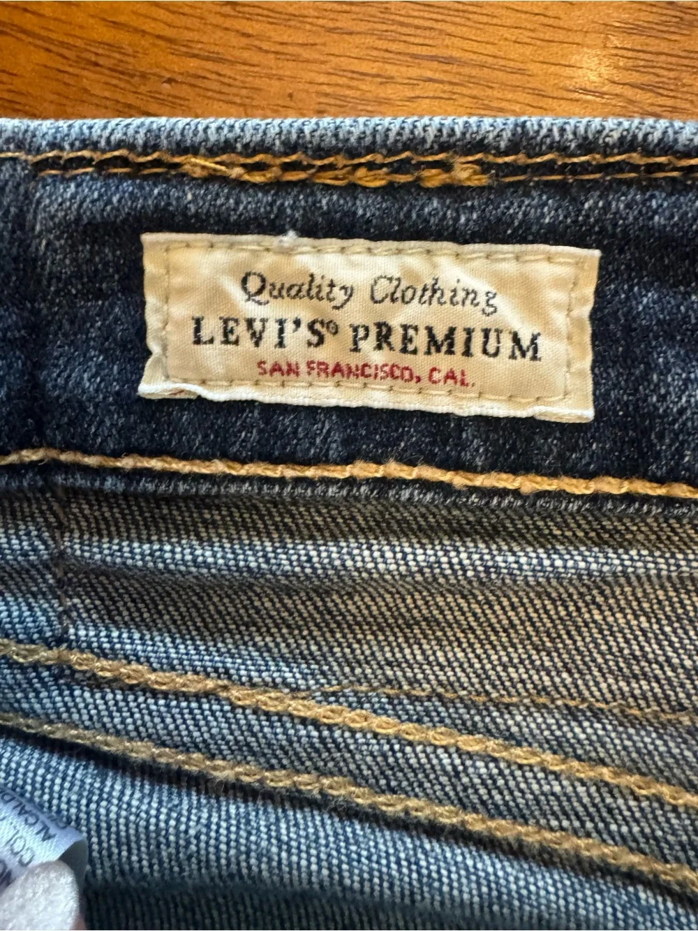 Levi’s Premium 511 Slim Jeans W36 L32 Medium Wash Stretch Denim Men’s